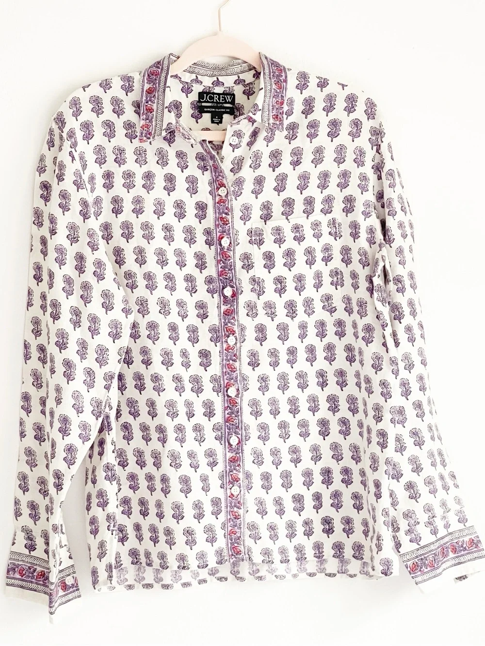 J. Crew crew embellished
